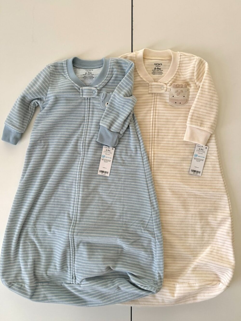 Carter's Baby Sleep Bag Bundle Size 6-9M